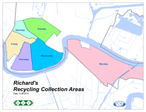 New Orleans Recycling Routes