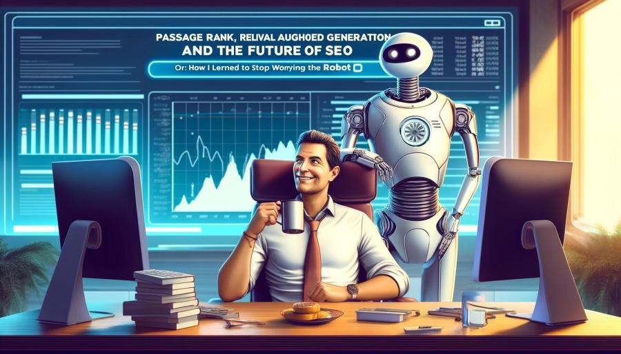 Header image by DALL-E inspired by the sub-head: Or: How I Learned to Stop Worrying and Love the Robot.